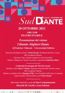 sud Dante al teatro stabile di Potenza Basilicata concerto del duo Cordaminazioni